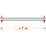کابل اتصال باتری به باتری خودرو مدل Good Voltage 950-3m مجموعه 2 عددی