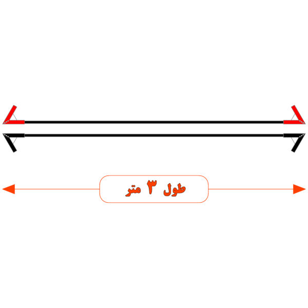 کابل اتصال باتری به باتری خودرو مدل Good Voltage 950-3m مجموعه 2 عددی